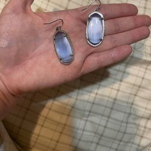 Kendra Scott earrings blue stone